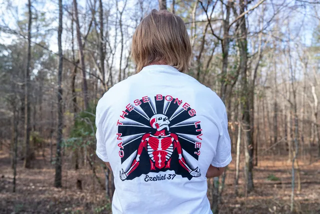 White Dry Bones T-Shirt