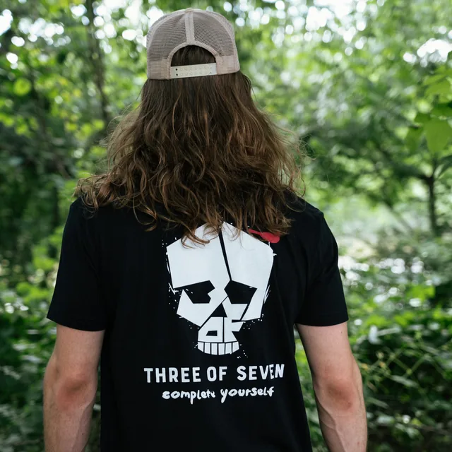 Cotton/Poly 3 of 7 Logo T-Shirt — image 3