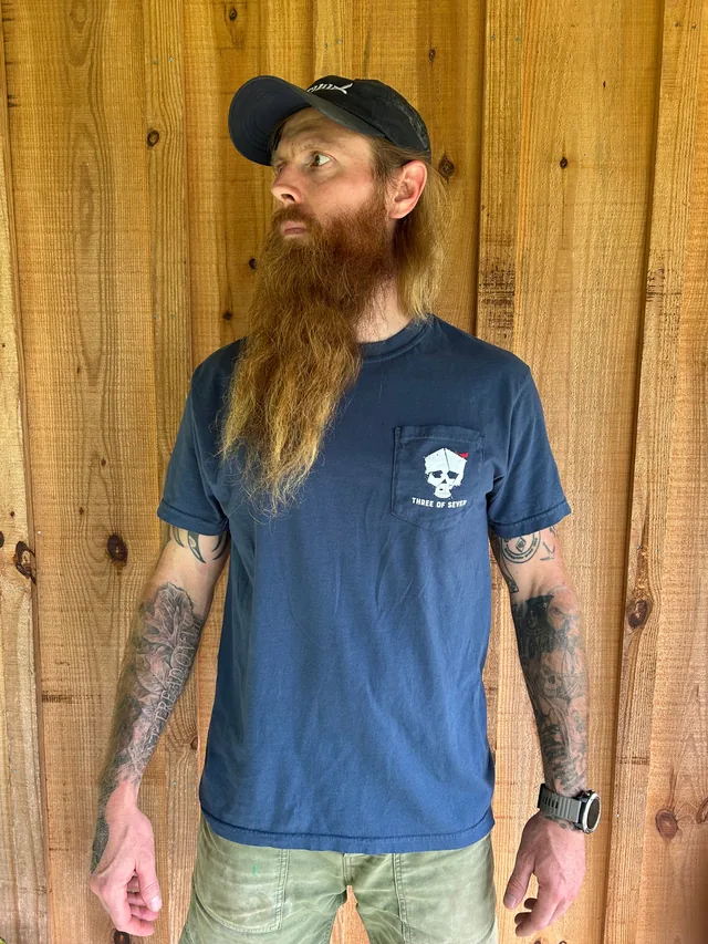 Blue Don't Die In The Chair T-Shirt — image 2